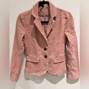 Women's H&M Velvet Pink Blazer
